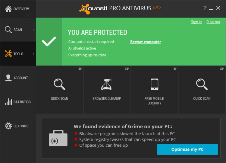 my activation code for avast internet security